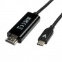 V7 V7UCHDMI-2M cavo e adattatore video USB tipo-C HDMI Nero (V7UCHDMI-2M)