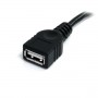 StarTech.com Cavo prolunga USB2.0 da A ad A - Cavo Extender USB 2.0 Maschio / Femmina da 91 cm (USBEXTAA3BK)