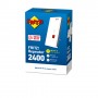 FRITZ! Repeater 2400 Ricevitore e trasmettitore di rete Grigio, Bianco 10, 100, 1000 Mbit/s (20002887)