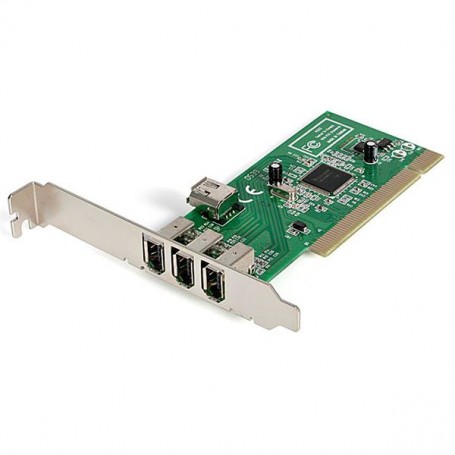 StarTech.com Scheda adattatore FireWire 1394a PCI a 4 porte - 1 interna 3 esterne (PCI1394MP)