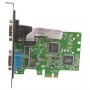 StarTech.com Scheda Seriale PCI Express da 2 porte DB9 con UART 16C1050 - RS232 (PEX2S1050)