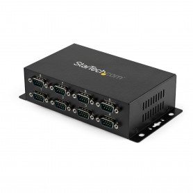 StarTech.com Hub adattatore USB a DB9 RS232 seriale 8 porte – Guide DIN industriali DIN e montabile a parete (ICUSB2328I)