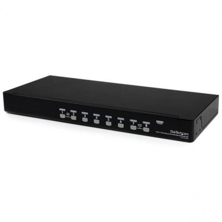 StarTech.com Switch KVM USB 8 porte, montabile a rack 1U, con OSD (SV831DUSBU)