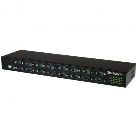 StarTech.com Hub Seriale RS232 a 16 porte - Adattatore USB a DB9 RS232 16x montabile a rack (ICUSB23216FD)