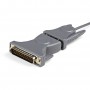 StarTech.com Cavo adattatore USB a Seriale RS232 DB9 / DB25 - Cavo Adattatore seriale USB a DB9 / DB25 RS232 ad 1 (ICUSB232DB25)