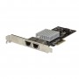 StarTech.com Scheda di Rete Ethernet a 2 porte PCIe 10GBase-T / NBASE-T con chip Intel X550 (ST10GPEXNDPI)