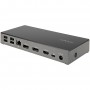 StarTech.com Dock USB type C - Docking station USB C con triplo monitor 4K - Power Delivery 100W - DP 1.4 Alt Mo (DK31C2DHSPDUE)
