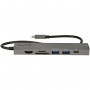 StarTech.com Adattatore multiporta USB C - Da USB-C a HDMI 2.0 4K 60Hz, 100W Power Delivery Pass-through, slot SD (DKT30CHSDPD1)