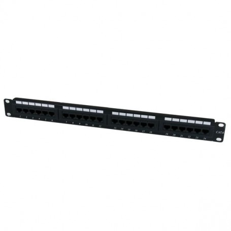 StarTech.com Patch Panel Cat 6 a 24 porte 1U - Pannello di cablaggio per rete Cat6 (C6PANEL24)