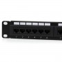 StarTech.com Patch Panel Cat 6 a 24 porte 1U - Pannello di cablaggio per rete Cat6 (C6PANEL24)