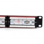 StarTech.com Patch Panel Cat 6 a 24 porte 1U - Pannello di cablaggio per rete Cat6 (C6PANEL24)