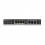 Zyxel GS1900-24EP Gestito L2 Gigabit Ethernet (10/100/1000) Supporto Power over Ethernet (PoE) Nero (GS1900-24EP-EU0101F)