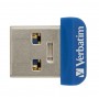 Verbatim Store 'n' Stay NANO - Memoria USB 3.0 da 64 GB - Blu (98711)