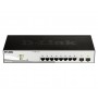 D-Link DGS-1210-10 switch di rete Gestito L2 Gigabit Ethernet (10/100/1000) 1U Nero, Grigio (DGS-1210-10)
