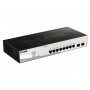 D-Link DGS-1210-10 switch di rete Gestito L2 Gigabit Ethernet (10/100/1000) 1U Nero, Grigio (DGS-1210-10)