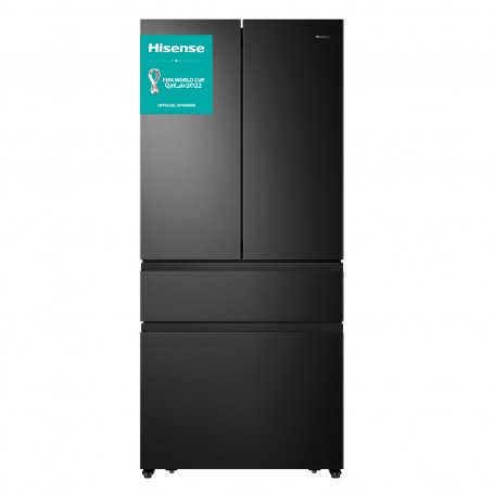 Hisense RF540N4SBF2 frigorifero side-by-side Libera installazione 533 L E Nero (RF540N4SBF2)