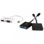 StarTech.com Adattatore Mini DisplayPort a HDMI e VGA - Convertitore audio/video da viaggio mDP 2 in 1 - 1920x1200  (MDP2HDVGAW)