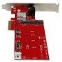 StarTech.com Scheda PCI Express Controller 2x M.2 NGFF SSD RAID con 2 Porte Sata III - PCIe (PEXM2SAT3422)