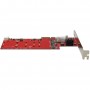 StarTech.com Scheda PCI Express Controller 2x M.2 NGFF SSD RAID con 2 Porte Sata III - PCIe (PEXM2SAT3422)