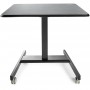 StarTech.com Scrivania Sit-Stand per lavorare in piedi o seduti - Postazione di lavoro ergonomica mobile e regolabile (STSCART2)