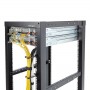 StarTech.com Gancio con anello a D per gestione cavi in server rack verticale 1U - 4,5 x 10 cm (CMHOOK1UN)
