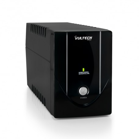 Vultech UPS1200VA-LITE gruppo di continuità (UPS) Standby (Offline) 1,2 kVA 600 W 2 presa(e) AC (UPS1200VA-LITE)