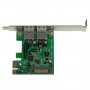 StarTech.com Adattatore scheda SuperSpeed USB 3.0 con 2 porte PCI Express (PCIe) con UASP - Alimentazione SATA (PEXUSB3S24)