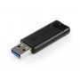Verbatim PinStripe 3.0 - Memoria USB 3.0 da 128GB  - Nero (49319)