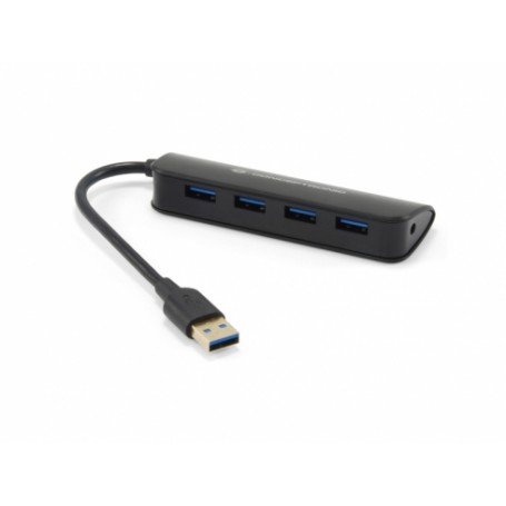 Conceptronic C4PUSB3 hub di interfaccia USB 3.2 Gen 1 (3.1 Gen 1) Type-A 4800 Mbit/s Nero (C4PUSB3-)