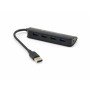Conceptronic C4PUSB3 hub di interfaccia USB 3.2 Gen 1 (3.1 Gen 1) Type-A 4800 Mbit/s Nero (C4PUSB3-)