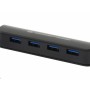 Conceptronic C4PUSB3 hub di interfaccia USB 3.2 Gen 1 (3.1 Gen 1) Type-A 4800 Mbit/s Nero (C4PUSB3-)