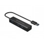 Conceptronic HUBBIES06B hub di interfaccia USB 3.2 Gen 1 (3.1 Gen 1) Type-A 5000 Mbit/s Nero (HUBBIES06B)