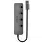 Lindy 43309 hub di interfaccia USB 3.2 Gen 1 (3.1 Gen 1) Type-A 5 Mbit/s Grigio (43309-LND)
