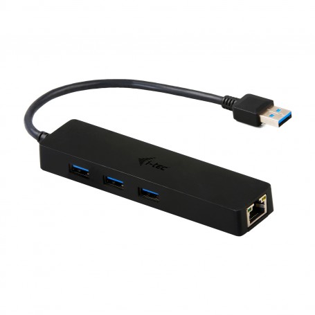i-tec Advance U3GL3SLIM hub di interfaccia USB 3.2 Gen 1 (3.1 Gen 1) Type-A Nero (U3GL3SLIM)