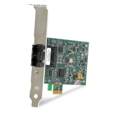 Allied Telesis 100FX Desktop PCI-e Fiber Network Adapter Card w/PCI Express, Federal & Government 100 Mbit/s (AT-2711FX/ST-901)