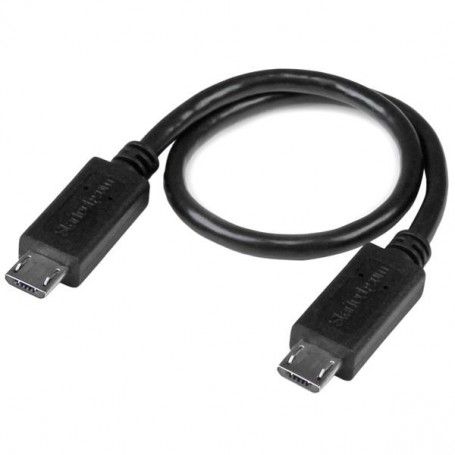 StarTech.com Cavo USB OTG - Micro USB a Micro USB - M/M - 20cm (UUUSBOTG8IN)