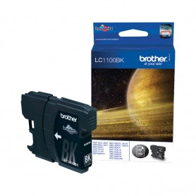Brother LC-1100BK Black Ink Cartridge cartuccia d'inchiostro 1 pz Originale Nero (LC1100BK)