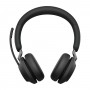 Jabra Evolve2 65, MS Stereo Auricolare Wireless A Padiglione Ufficio USB tipo-C Bluetooth Nero (26599-999-899)