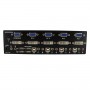 StarTech.com Switch KVM doppio monitor VGA DVI 4 porte USB con audio e hub USB 2.0 (SV431DDVDUA)