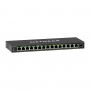 Netgear GS316EP-100PES switch di rete Gestito Supporto Power over Ethernet (PoE) Nero (GS316EP-100PES)
