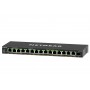 Netgear GS316EP-100PES switch di rete Gestito Supporto Power over Ethernet (PoE) Nero (GS316EP-100PES)