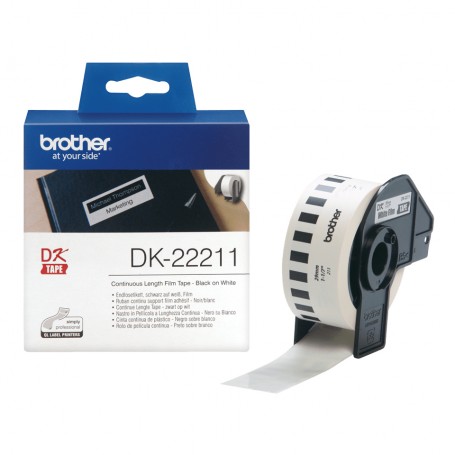 Brother Nastro pellicola continua bianco (DK22211)