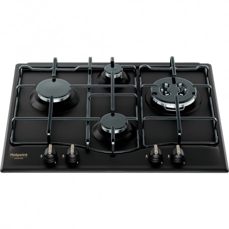 Hotpoint PCN 640 T (AN) R /HA piano cottura Antracite Da incasso 59 cm Gas 4 Fornello(i) (PCN640T(AN)R/HA)