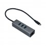 i-tec Metal C31METALG3HUB hub di interfaccia USB 3.2 Gen 2 (3.1 Gen 2) Type-C 5000 Mbit/s Grigio (C31METALG3HUB)