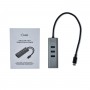i-tec Metal C31METALG3HUB hub di interfaccia USB 3.2 Gen 2 (3.1 Gen 2) Type-C 5000 Mbit/s Grigio (C31METALG3HUB)