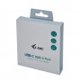i-tec Metal C31METALG3HUB hub di interfaccia USB 3.2 Gen 2 (3.1 Gen 2) Type-C 5000 Mbit/s Grigio (C31METALG3HUB)