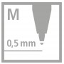 STABILO 6030/40 penna a sfera Rosso 1 pz (6030/40)