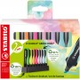 STABILO GREEN BOSS Pastel evidenziatore 8 pz Punta conica Multicolore (6070/08-5)