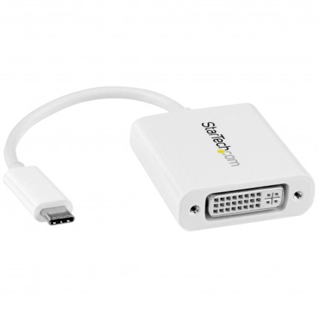 StarTech.com Adattatore Video USB-C a DVI - Bianco (CDP2DVIW)