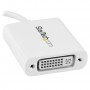 StarTech.com Adattatore Video USB-C a DVI - Bianco (CDP2DVIW)